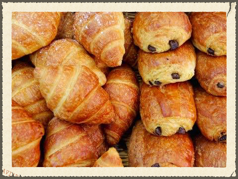 croissants and Choc O Pain