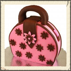 Fondant handbag