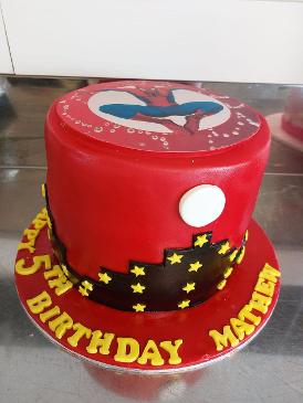 spider man cake