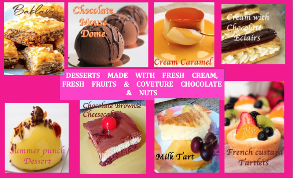 Dessert course program