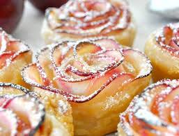 pastry roses