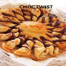 nutella puff pastry twist