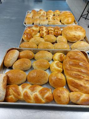 Bread baking course photos