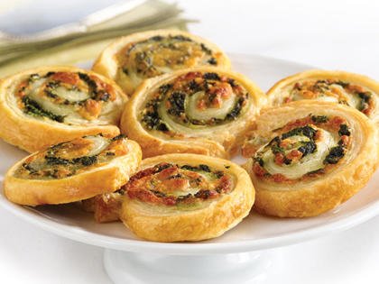 savoury pin wheels